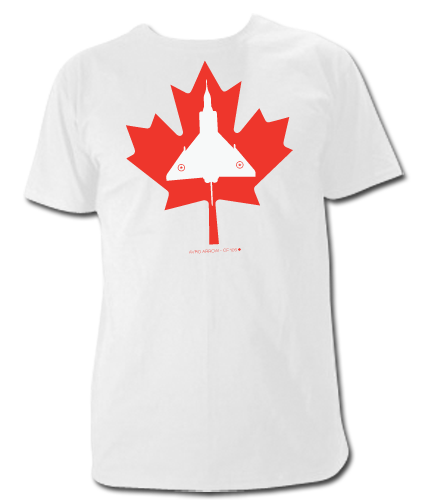 Avro Arrow CF-105 Maple Leaf T Shirt