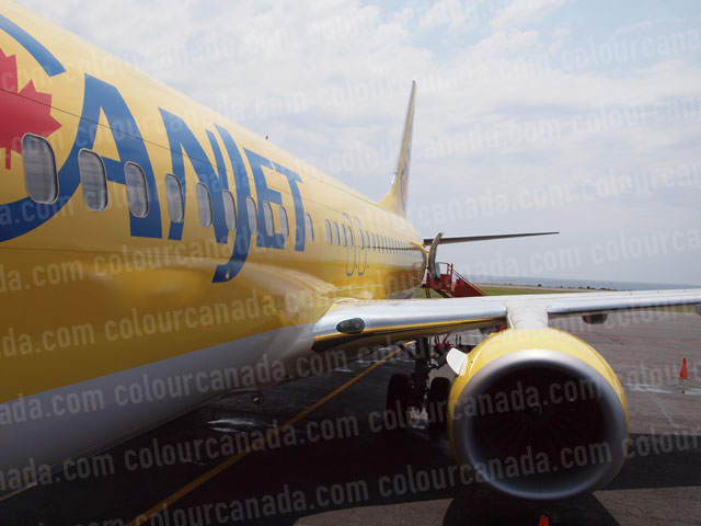CanJet Boeing 737 Long View | Cheap Stock Photo