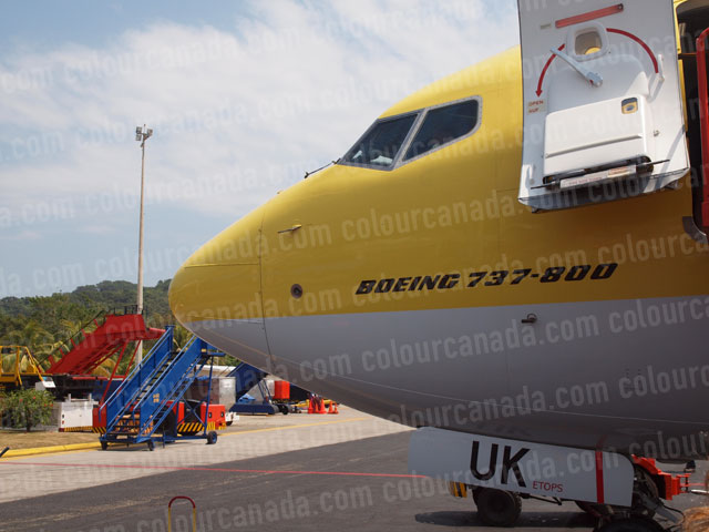 CanJet Boeing 737 Nose | Cheap Stock Photo