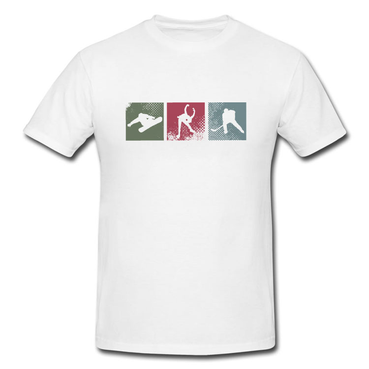 Winter Sports T Shirt - Click Image to Close