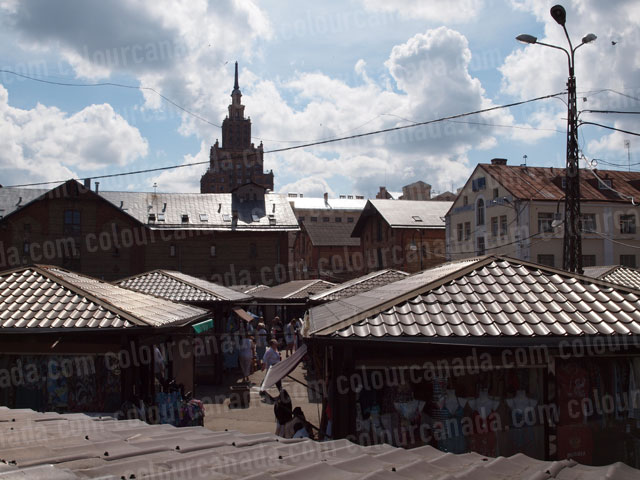 Riga (6) Market Roof | Cheap Stock Photo