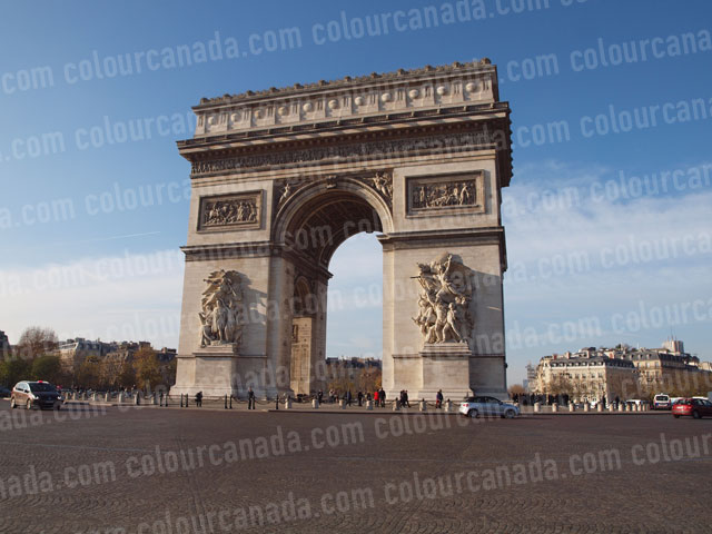 Arc de Triomphe Paris France | Cheap Stock Photo