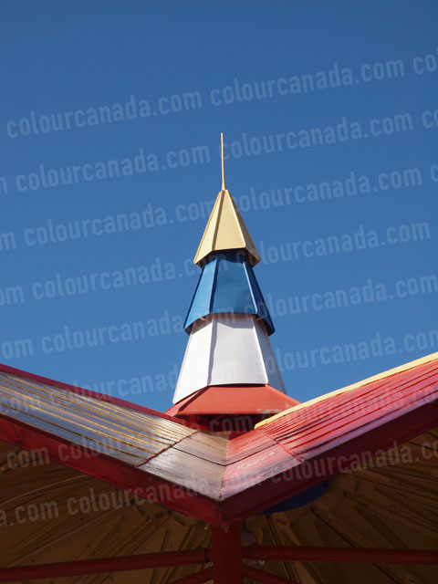 Retro Colourful Roof Line | Cheap Stock Photo