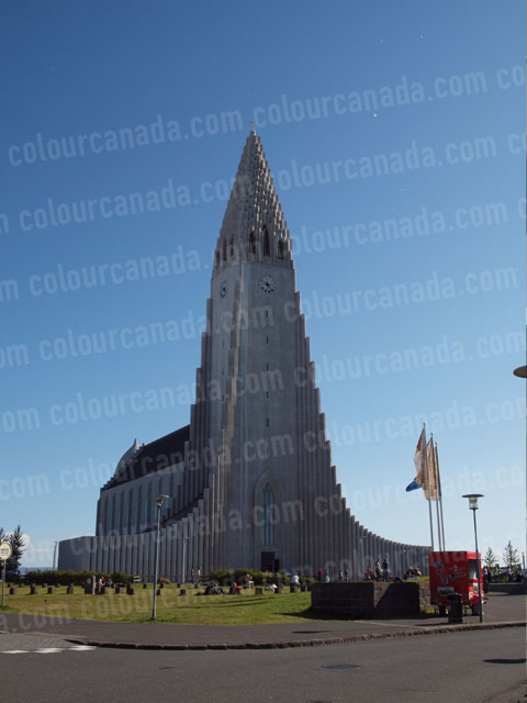 Hallgrímskirkja Cathedral, Reykjavik, Iceland | Cheap Stock Phot