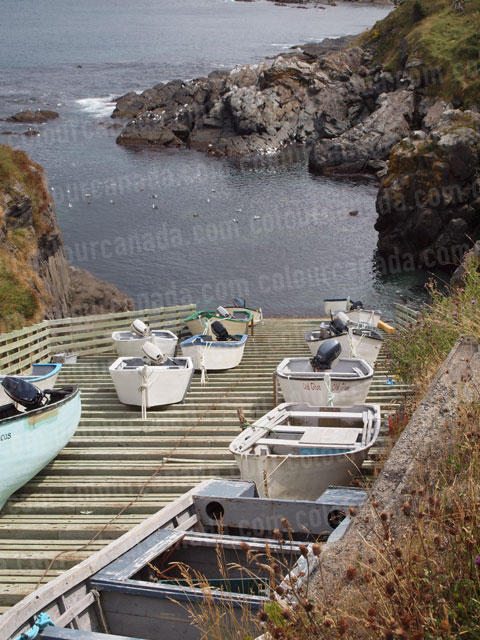 Boat Ramp Fishing Dories | Cheap Stock Photo