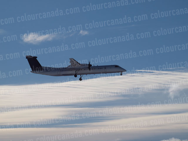 Bombardier Q400 Turbo Prop | Cheap Stock Photo