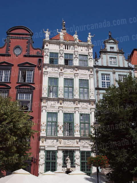 Building Facade Gdansk (1) | Cheap Stock Photo