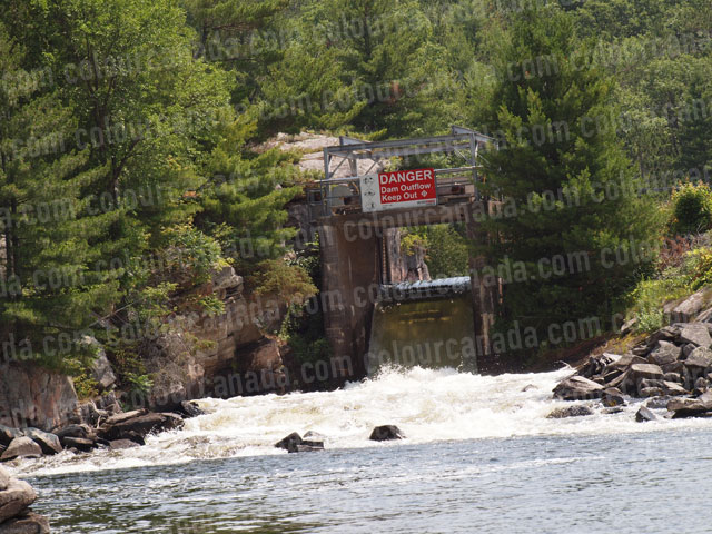 Danger Dam | Cheap Stock Photo