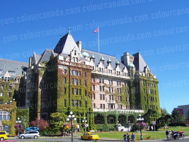 Empress Hotel, Victoria, British Columbia | Cheap Stock Photo