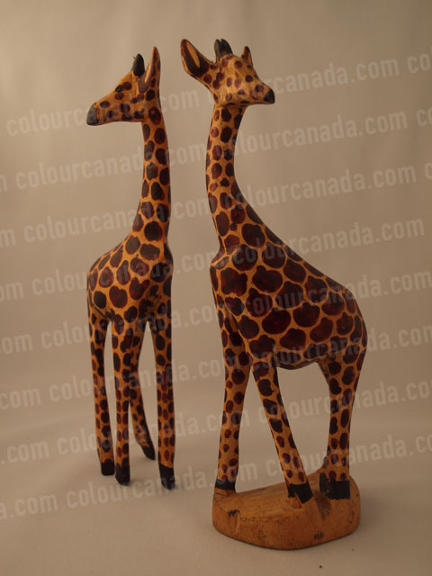 Giraffe Statues or Carvings | Cheap Stock Photo