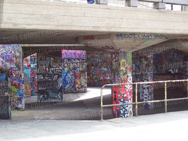 Graffiti Covered Walls | Cheap Stock Photo