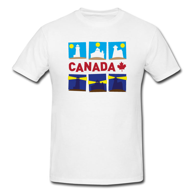 Lighthouses Day and Night T Shirt