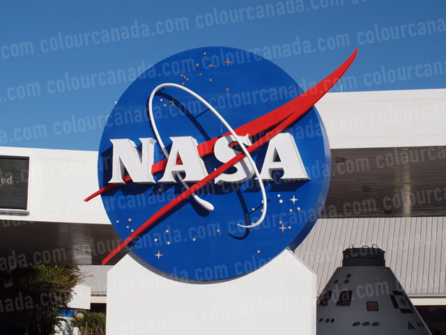 Nasa Sign Cape Canaveral Florida | Cheap Stock Photo