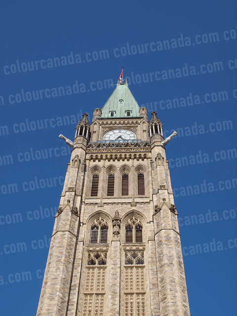 Peace Tower Close Up Ottawa | Cheap Stock Photo