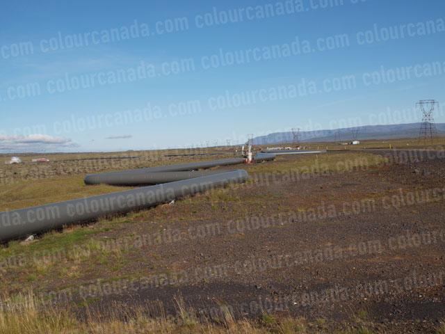 Pipeline Geothermal Engery | Cheap Stock Photo