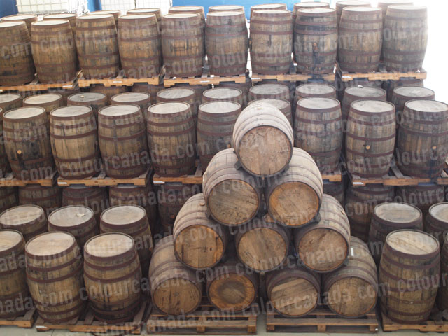 Rum Barrels (1) Distillery | Cheap Stock Photo