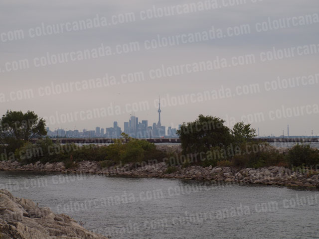 Toronto's Skyline from Port Credit | Cheap Stock Photo