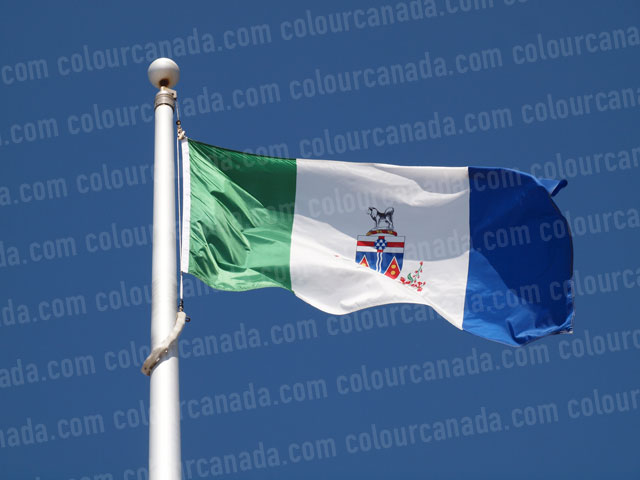 Yukon's Flag (1) | Cheap Stock Photo